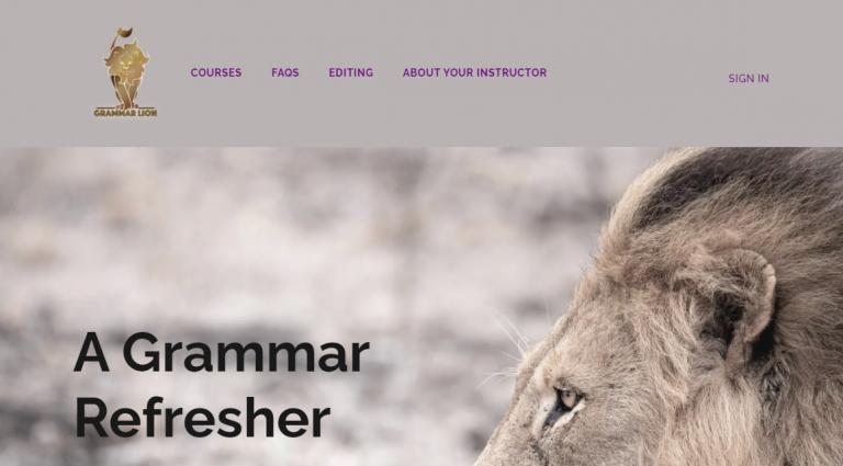 A Grammar Refresher for All Writers & Editors - Grammar Lion