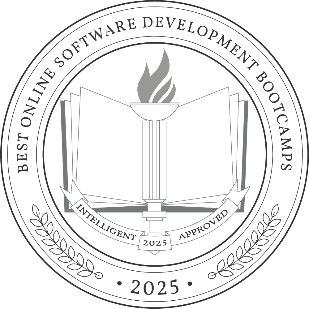 Best Online Software Development Bootcamps Badge