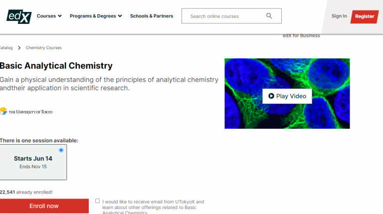 phd in analytical chemistry online