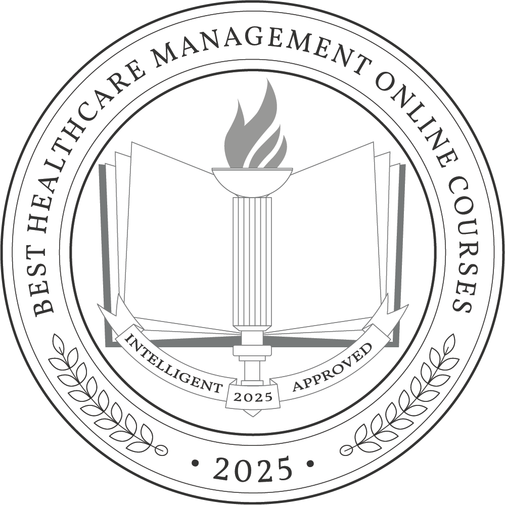 Best Healthcare Management Online Courses Badge