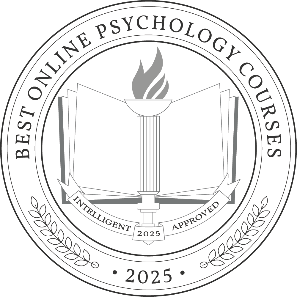 Best Online Psychology Courses Badge