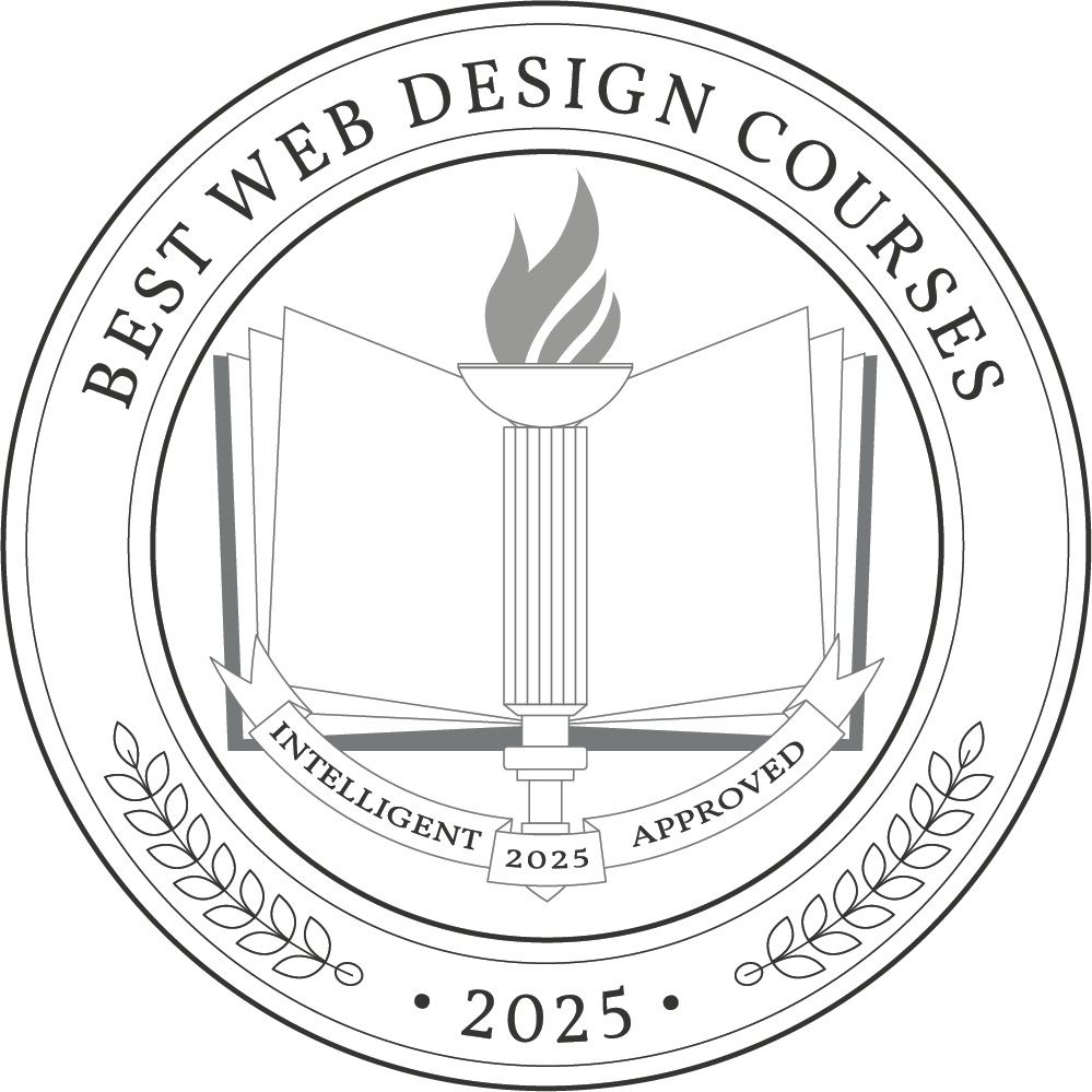 Best Web Design Courses Badge