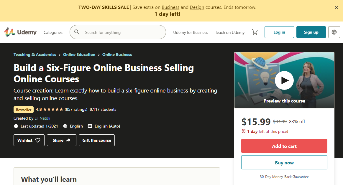 online business planning classes