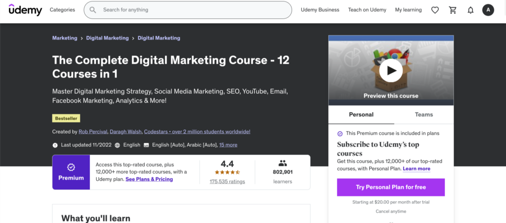 marketing-courses-udemy