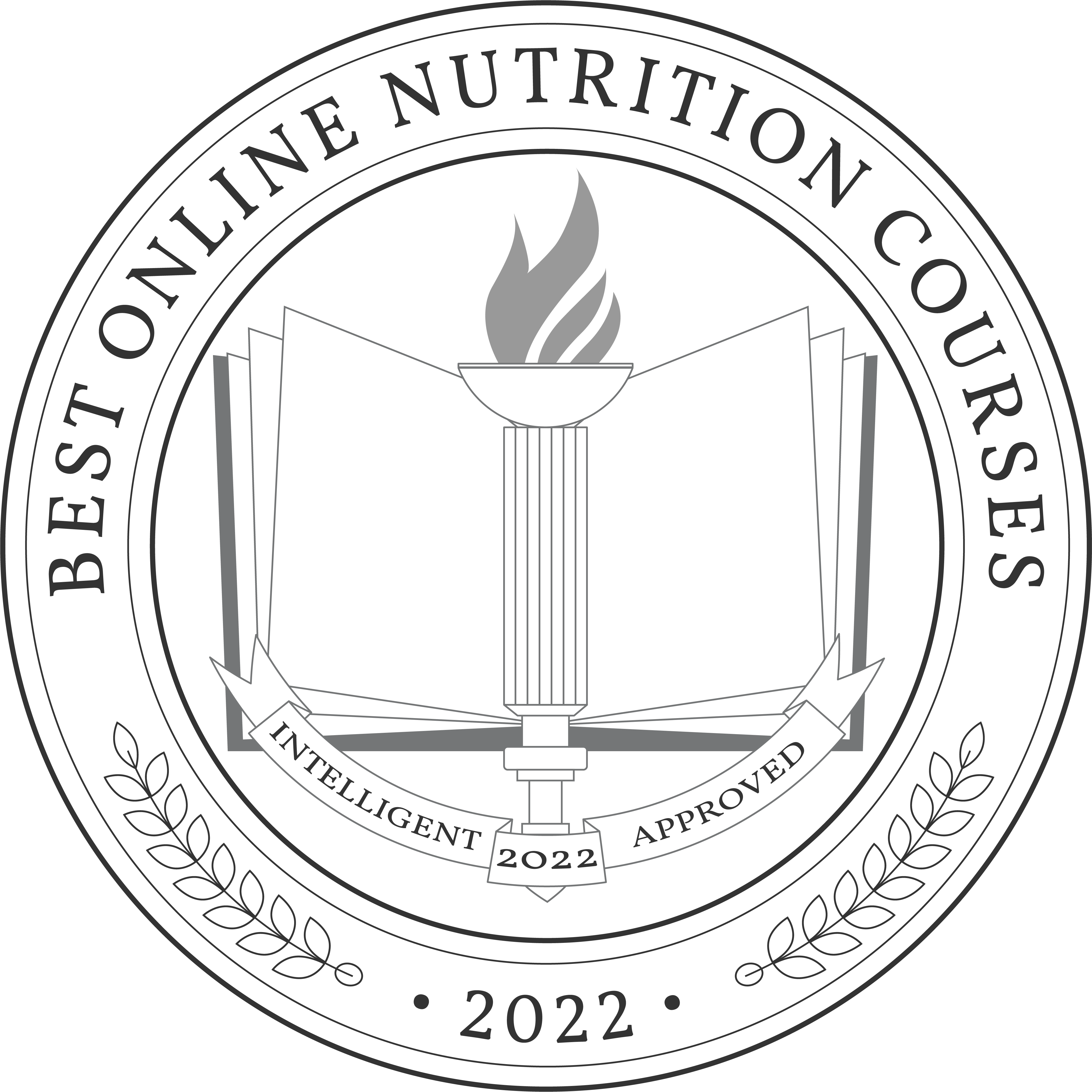 Best Online Nutrition Courses Badge 2022