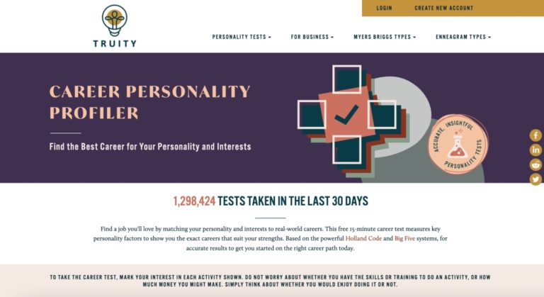 The Best Free Career Tests And Personality Assessments - Intelligent