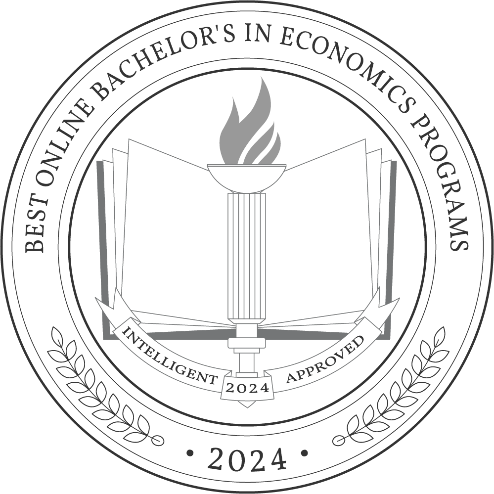 Best Online Bachelors In Economics Programs 2024 Badge 