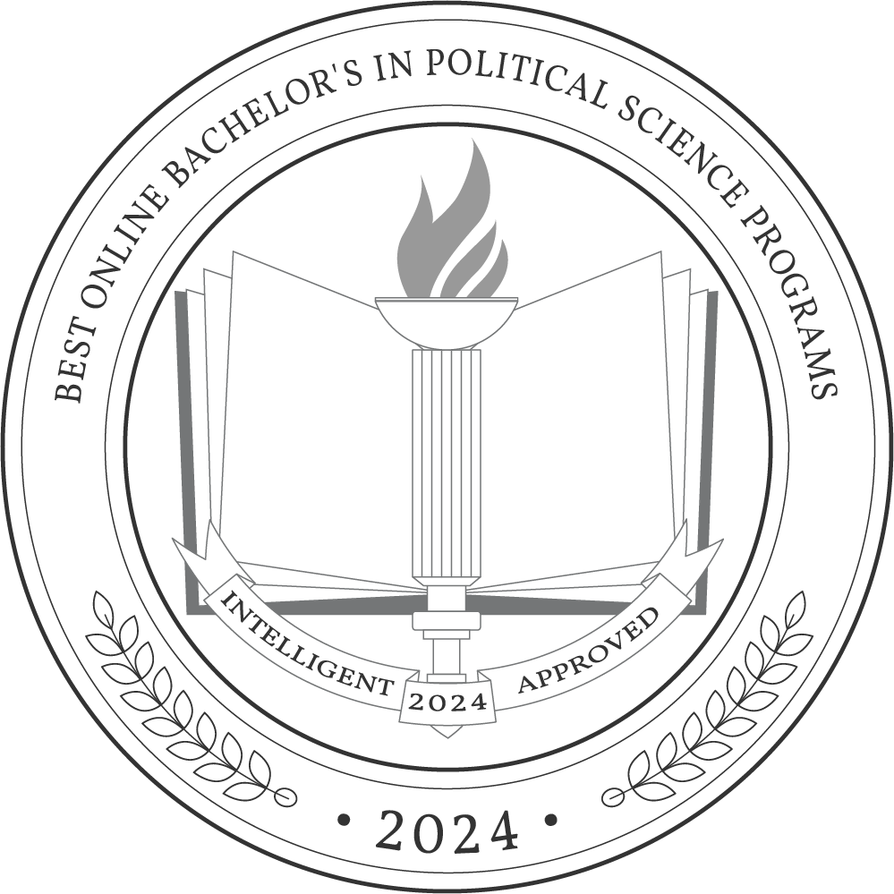 Best Online Bachelors In Political Science Programs 2024 Badge 