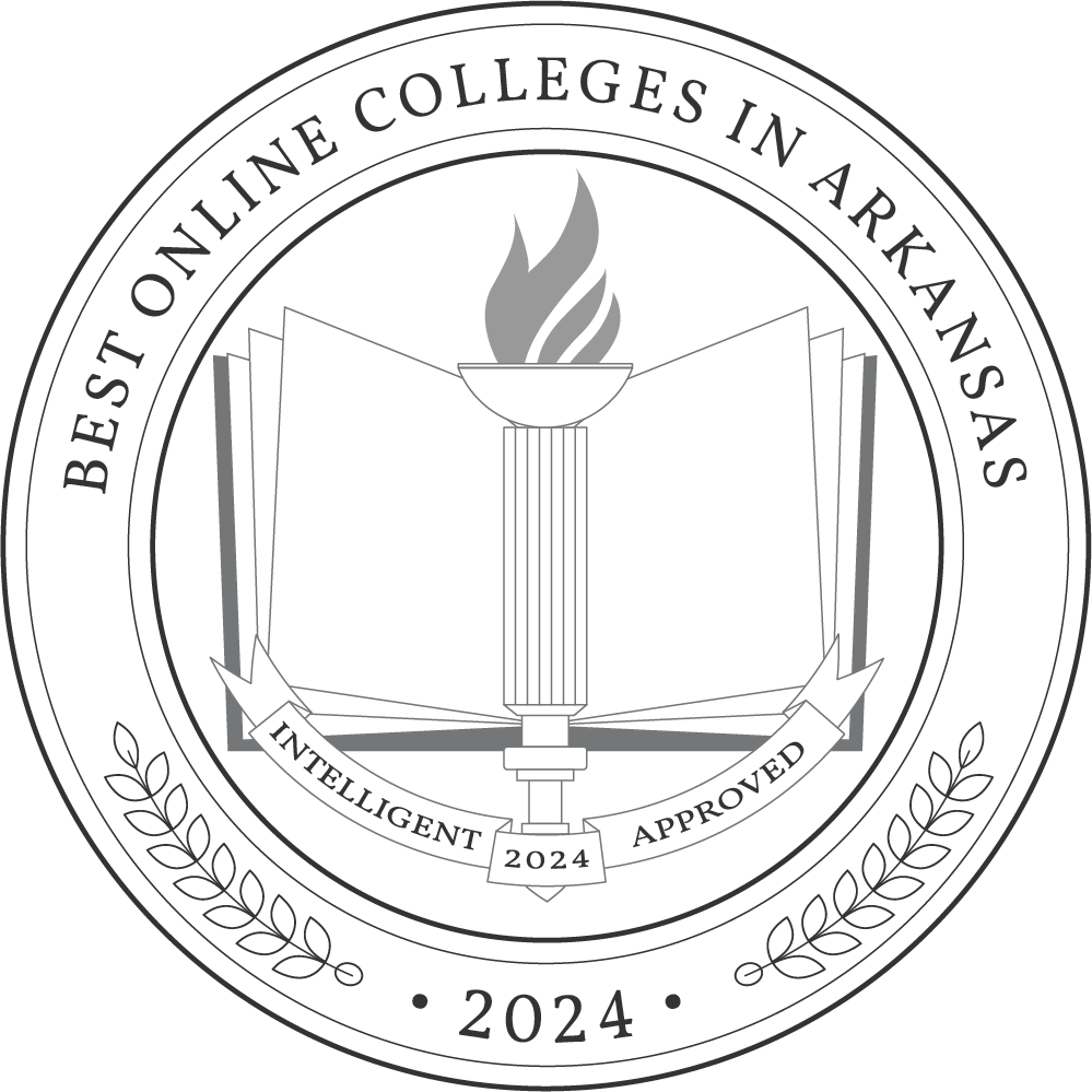 Best Online Colleges In Arkansas 2024 Badge 