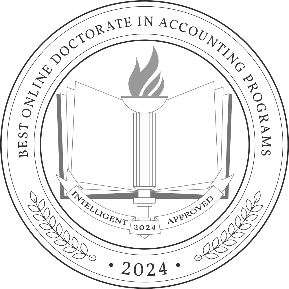 Best Online Doctorate in Accounting Programs of 2024 Badge