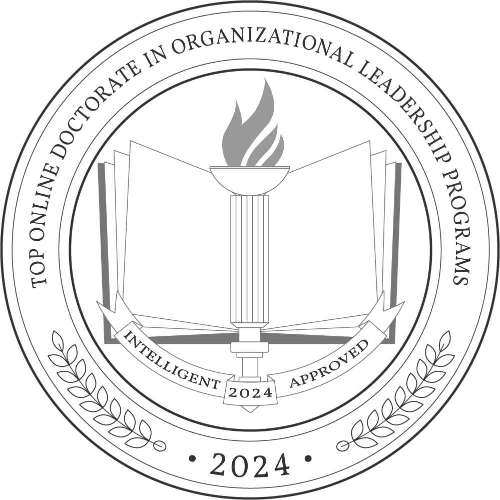 Top Online Doctorate in Organizational Leadership Programs of 2024 Badge