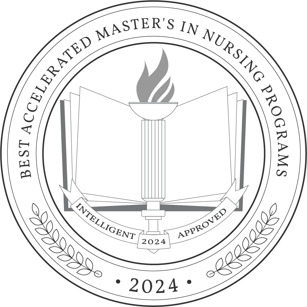 Best Accelerated Masters In Nursing Programs Badge 2024 