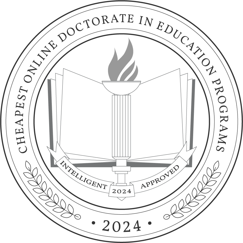 Cheapest Online Doctorate In Education Programs Badge 2024 