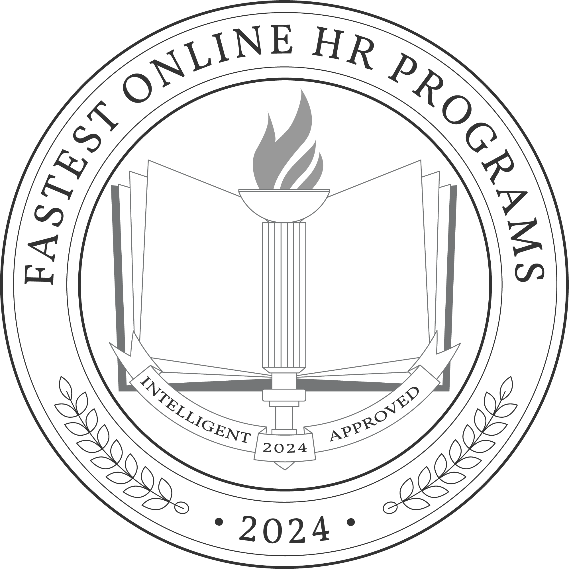 Fastest Online HR Degree Programs Of 2024 Intelligent   Fastest Online HR Programs Badge 2024 