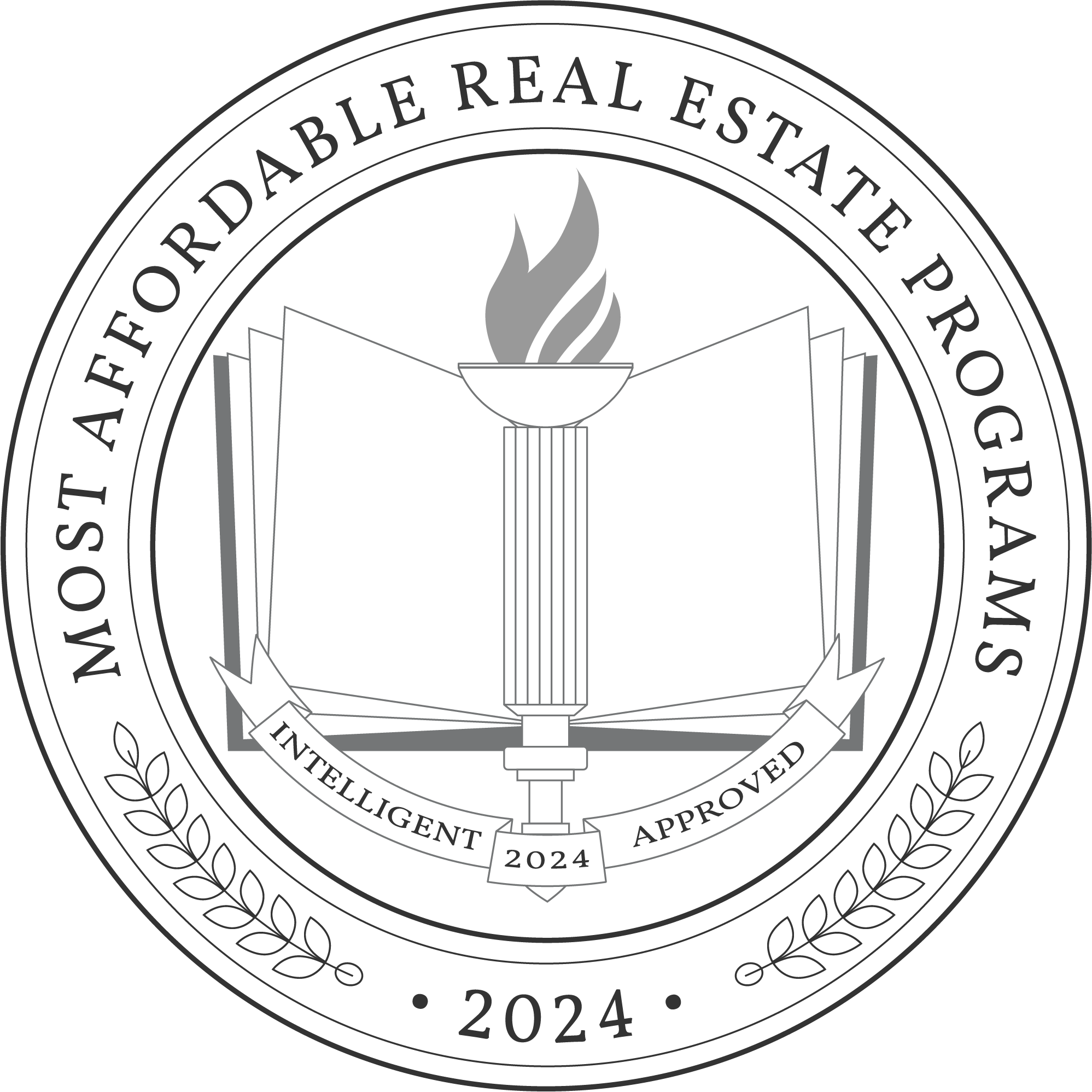 Most Affordable Real Estate Programs Badge 2024Asset 23@2x 