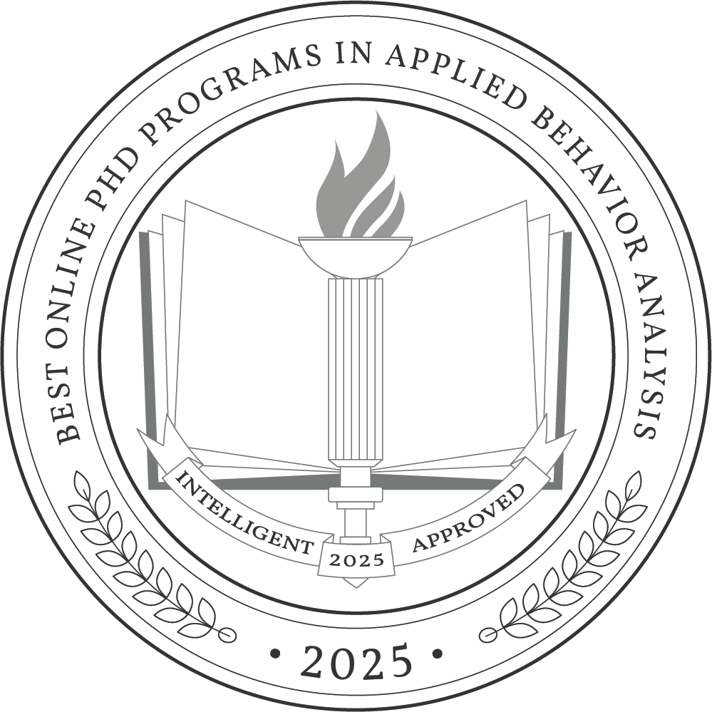 Best Online PHD Programs in Applied Behavior Analysis Badge