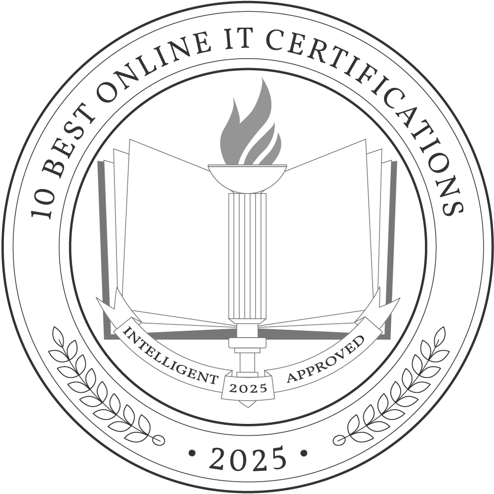 10 Best Online IT Certifications badge