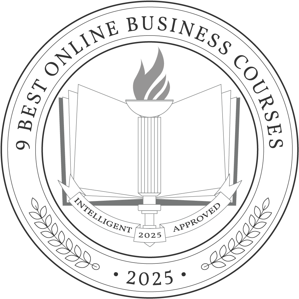 9 Best Online Business Courses badge