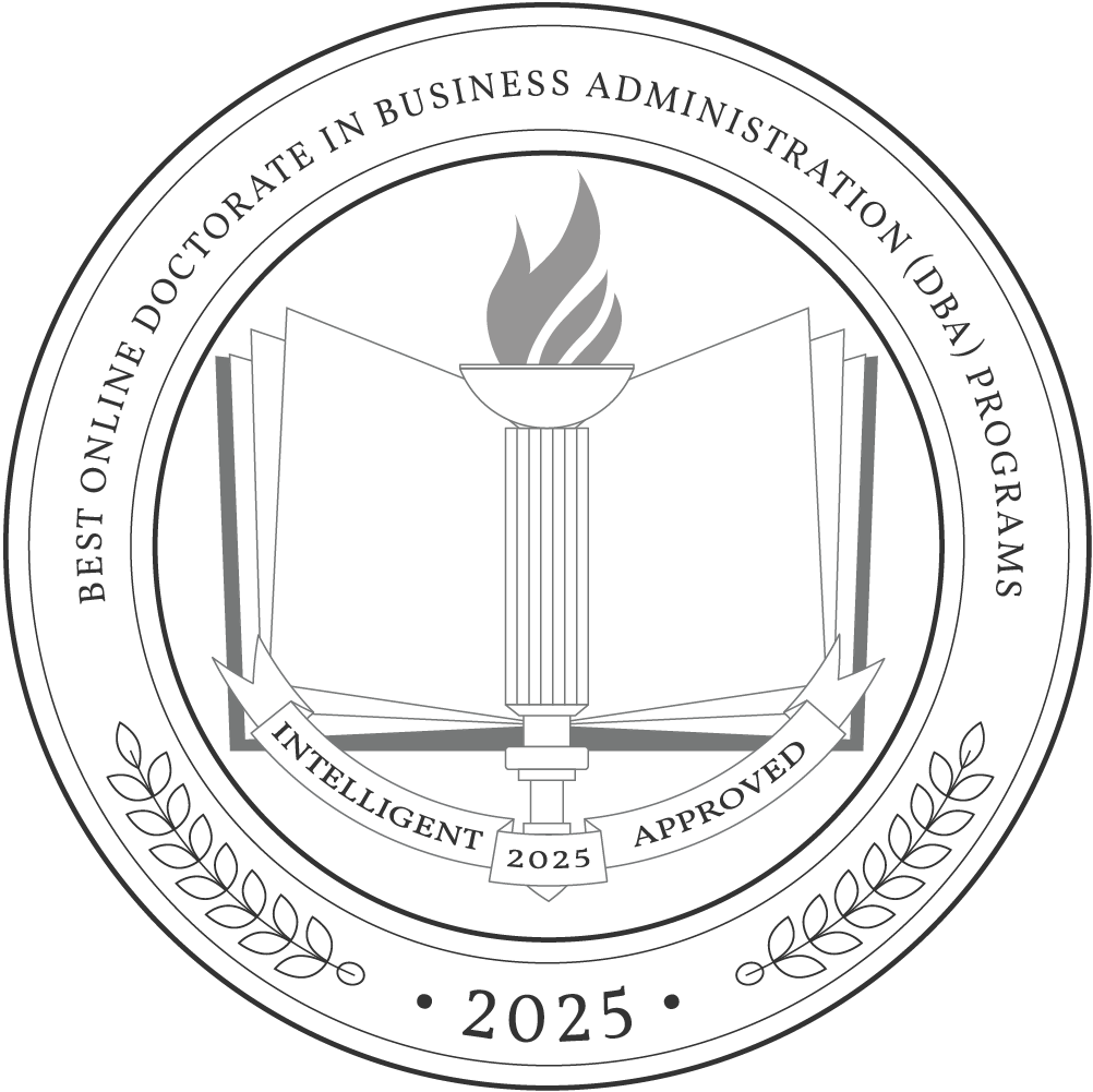 Best Online Doctorate in Business Administration (DBA) Programs badge